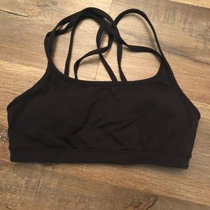Black Athleta Sports Bra